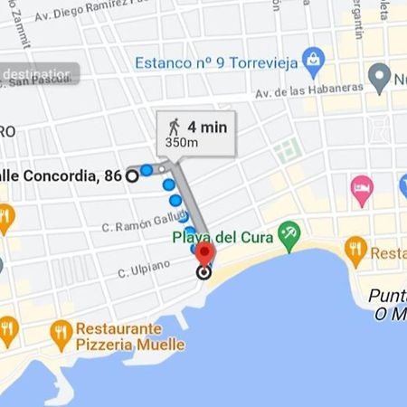 Calle Concordia 86, Two Bedroom Apartment, Up To 6 Guests, Near Del Cura Beach,Supermarket Mercadona And Central Bus Station Торевьиа Экстерьер фото