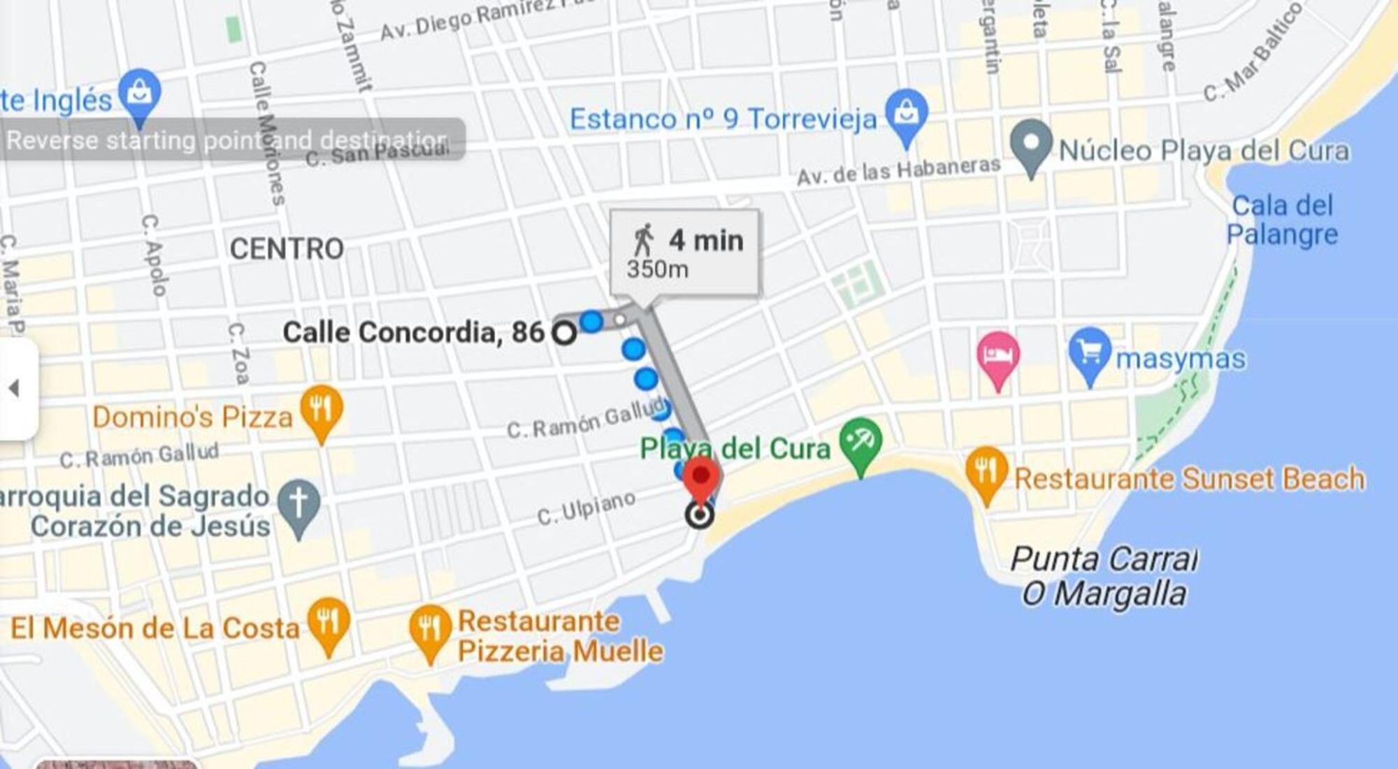 Calle Concordia 86, Two Bedroom Apartment, Up To 6 Guests, Near Del Cura Beach,Supermarket Mercadona And Central Bus Station Торевьиа Экстерьер фото
